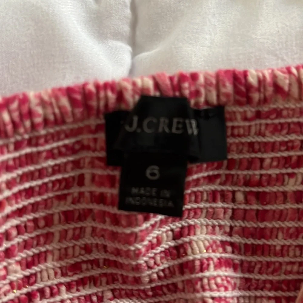 J Crew fashion top, size 6, never worn!